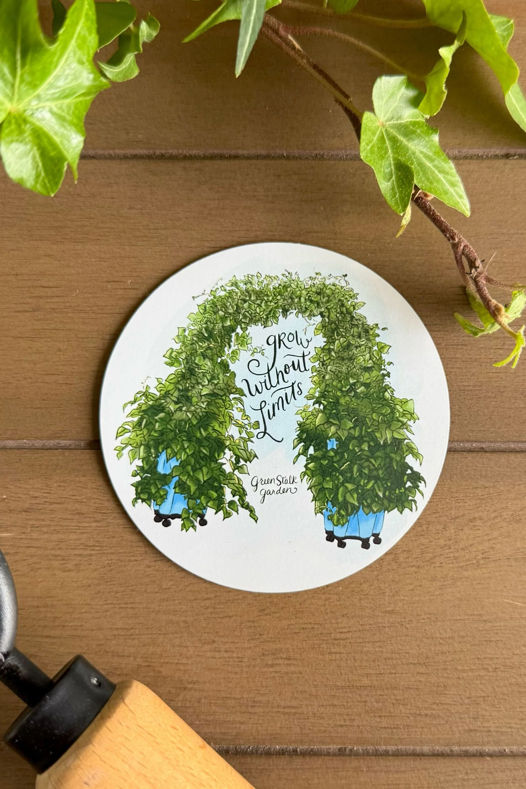 Grow Without Limits Sticker